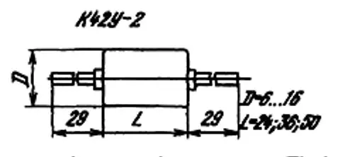 К42У-2 500в 0.22 мкф фото 3