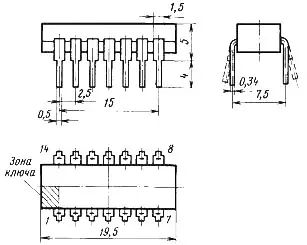 К157УП1А микросхема фото 2