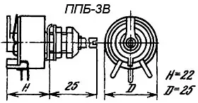 ППБ-3В-3вт 10К резистор фото 3