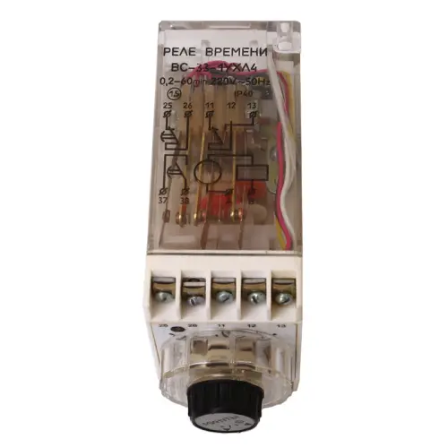 ВС-33-1 0,2-60 ч 110В реле времени фото 2 ВС-33-1 0,2-60 ч 110В реле времени фото 2