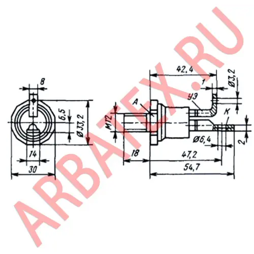 Т15-32-16 тиристор фото 3 Т15-32-16 тиристор фото 3