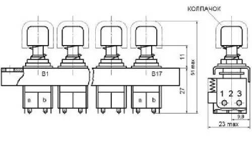 ПК1-13 переключатель фото 4 ПК1-13 переключатель фото 4