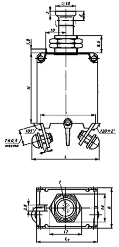 АЗК1М-3 автомат защиты фото 6 АЗК1М-3 автомат защиты фото 6