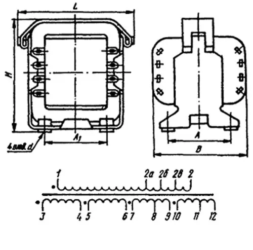 ТН43-220-400В трансформатор фото 3