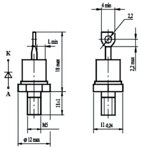 ДЛ112-10-7 диод фото 2