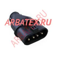 ШК 4х15 вилка кабельная фото ШК 4х15 вилка кабельная Разъемы разное фото