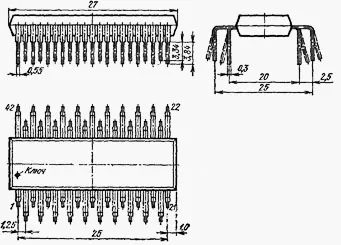 КР588ВУ1А-0104 микросхема фото 2 КР588ВУ1А-0104 микросхема фото 2