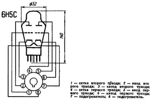 6Н5С радиолампа  фото 2