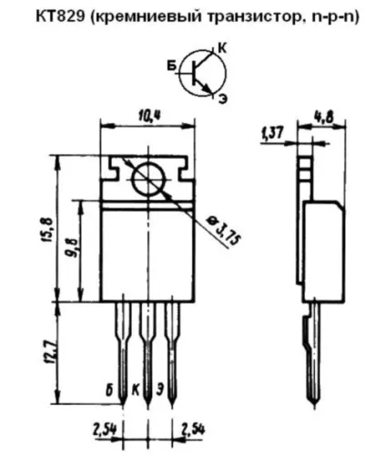 КТ829А-2 фото 3