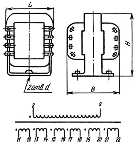 ТПП257-220-50 трансформатор фото 3 ТПП257-220-50 трансформатор фото 3