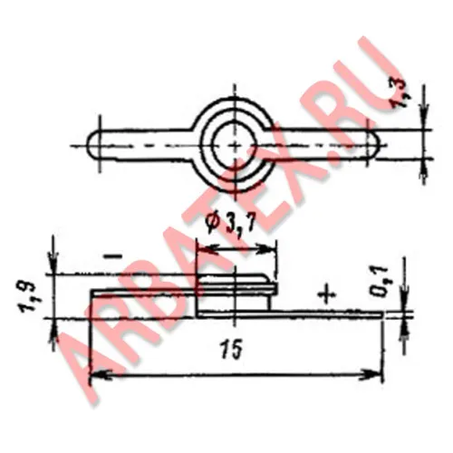 1И305Б диод фото 3 1И305Б диод фото 3
