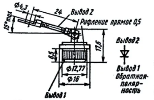 Д104-20Х-2 диод фото 2 Д104-20Х-2 диод фото 2